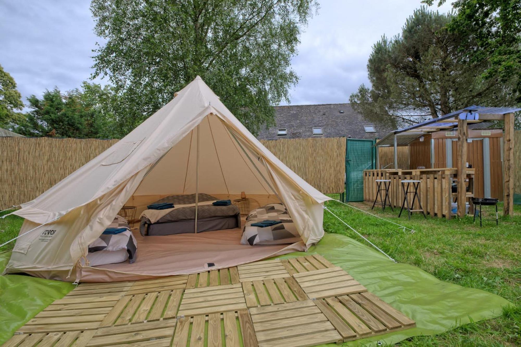 Hotel Tipi Experience L'Echappee Belle Saint-Maudez Esterno foto